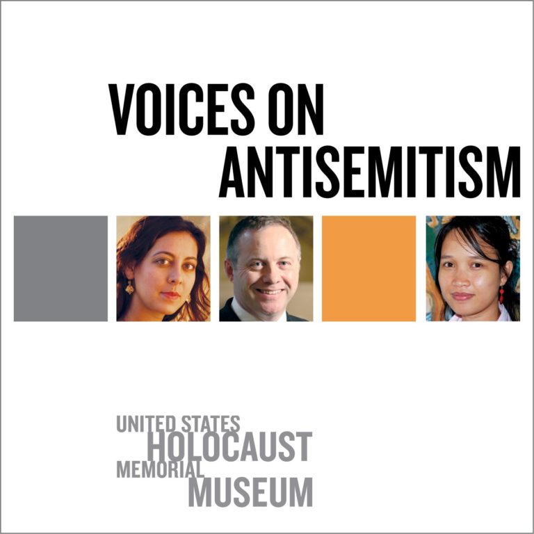 copertina di voices on antisemitism